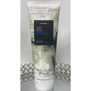 New Sealed Korres Yoghurt Body Butter 7.95 Fl Oz 235 mL